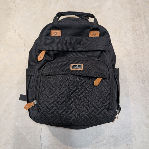 Babbleroo Diaper Bag Black - Picture 1 of 5